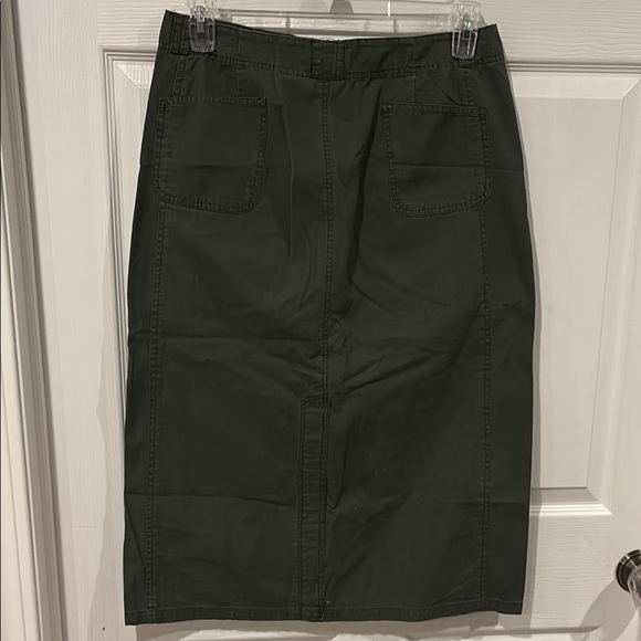 White Stag Dark Green Pencil Skirt - Picture 5 of 9